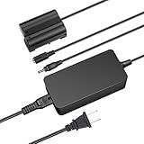 NEEWER Dummy Battery with AC/DC Coupler Power Adapter Replacement for EP-5B/EN-EL15, Power Supply Compatible with Nikon Z5 Z6 Z7 Z6II Z7II D500 D610 D750 D780 D800 D810 D850 D7000 D7100 D7200 D7500