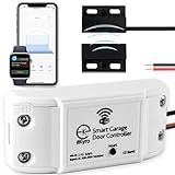 eKyro Smart Garage Door Opener - Universal WiFi Remote Controller Compatible with Alexa, Google Home, iPhone, Siri, Android, Door Left Open Alert, Door Security Systems, Updated Model