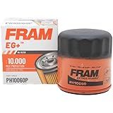 FRAM EG+ PH10060P 10K Mile Change Automotive Replacement Interval Spin-On Engine Oil Filter for Select Vehicle Model Years, Vehicle Engine Protection Oil Filter for Everyday Drivers