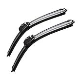 MOTIUM Windshield Wiper Blades 22"+22", All-Season, Set of 2