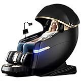 UTHWELL Massage Chair Full Body and Recliner, Zero Gravity Rest Cabin with Sleep Hood-Shiatsu Roller Airbag Heating, Fade Resistant SL Track Recliner, Relax for Home Office Use Gift for Women & Men