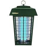 Flowtron Bug Zapper, 1 Acre of Outdoor Coverage with Powerful 40W Bulb & 5600V Instant Killing Grid, Electric Insect, Fly & Mosquito Zapper, Made in The USA - Green Color
