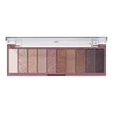 e.l.f. Perfect 10 Eyeshadow Palette, Nude Rose Gold