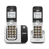 VTech DECT 6.0 Cordless Phone, 2-Handset – Interference-Free Sound, Large Backlit Display, Big Buttons, Caller ID | VG231-2