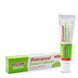 Secure Sensitive Denture Adhesive Cream, Zinc Free Denture Glue, 1.4 oz