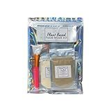 Seoul Naturals Variety Plant Based Face Mask Kit, 4 Masks with Applicator Brush, Mung Bean, Oatmeal Honey and Coffee, k beauty