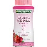 Nature's Bounty Optimal Solutions Essential Prenatal Gummies, 50 Count