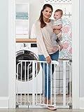 Regalo Safety 38.5 Inch Extra Wide Baby Gate for Doorways & Bottom of Stairs, Pressure Mount Safety Gate for Babies, Toddlers & Pets, Tested & Safe for 30 Years, American Designed, Family Owned