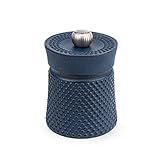 Peugeot BALI FONTE Cast Iron Pepper Mill, 8cm/3 In, Blue