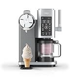 Ninja Swirl by CREAMi Ice Cream and Soft Serve Maker, Sorbet, Milkshake, Frozen Yogurt, Low Calories Program & More, 13-in-1, Soft Serve Handle, (2) CREAMi Swirl 16oz Pints, For Kids & ALL ages, NC701