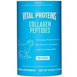 Vital Proteins Natural Whole Nutrition Collagen Peptides - Pasture Raised, Grass Fed, Paleo Friendly, Gluten Free, Single Ingredient - 24 Ounce