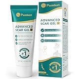 Scar Cream Silicone Scar Gel, Powerful Scar Removal Cream for Old & New Scars, Helps Reduce Surgical Scars, Acne, Burn, Keloids & Stretch Marks, 1.76 oz (50g)