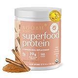 Boobie Body Superfood Protein Pregnancy and Postpartum Meal Replacement Shake, Vanilla Chai Flavor | 19g Protein | Safe for Lactation & Motherhood | Organic, Vegan, Zero Sugar, 1 Tub (20 Servings)