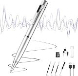 64GB Voice Recorder with Playback: Digital Recording Device with Intelligent Noise Reduction for Meetings | Lectures | Course - Portable Audio Recorder for Student | Workplace Use
