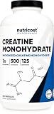 Nutricost Micronized Creatine Monohydrate (3,000mg) 500 Capsules