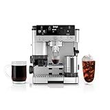 Ninja | Espresso Machine and Drip Coffee Maker| Luxe Café Premier Series | Integrated Coffee Grinder, Milk Frother, Assisted Tamper & Built-In Espresso Accessory Storage | Stainless Steel | ES601