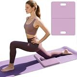 PAIDU Yoga Knee Pad 1" Thick, Foldable for Home Gym