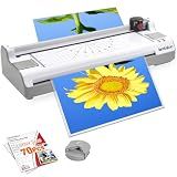 Lamtetur Thermal Laminator Machine11X17 with 70Letter Size Laminating Sheet