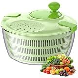 Salad Spinner 4.4 QT Lettuce Spinner with Bowl and Mesh Basket