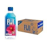 FIJI Artesian Bottled Water, 500 mL (16.9 fl oz), Pack of 24