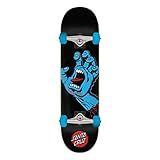 SANTA CRUZ 8.0" x 31.25" Skateboard Complete - Screaming Hand Full, Black