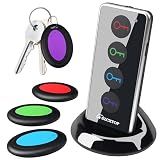 Key Finder Locator RF Wireless Remote Item Tracker with 4 Receivers