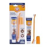 Arm & Hammer Tartar Control Dog Dental Kit, Beef Flavor, 3-Piece