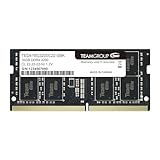 TEAMGROUP Elite DDR4 16GB Single 3200MHz PC4-25600 CL22 Unbuffered Non-ECC 1.2V SODIMM 260-Pin Laptop Memory Module Ram Upgrade -TED416G3200C22-S01