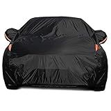 COLOR RAIN TIME Full Car Covers for Sedan, Car Cover Waterproof All Weather Windproof Dustproof UV Protection Scratch Resistant Indoor Outdoor Univers