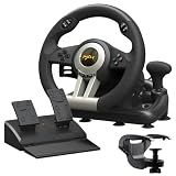 PXN V3 PRO Racing Wheel with Pedals for PC, Xbox, PS4, Switch