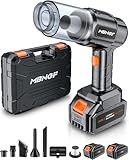 MBNGF Car Vacuum Portable Cordless, 35000PA High Power Suction & Blower, Wireless Handheld Vacuum Cleaner for Car, Home, Office, Pet(Ink Black)