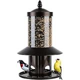 Squirrel-Proof Bird Feeder for Outdoor Hanging Wild Bird Seeds.