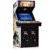 Numskull Quarter Arcades Teenage Mutant Ninja Turtles Collector's Edition Mini Arcade - 1/4 Scale Authentic Wooden Replica, Original ROM, Rechargeable Battery & 3W Speakers for Retro Enthusiasts