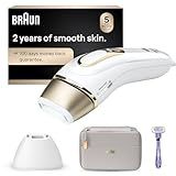 Braun IPL, Silk·Expert Pro 5, IPL Hair Removal for Women and Men, Permanent Laser Hair Reduction At-Home, 2 Heads, Pouch, Venus Razor, IPL5157