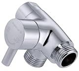 G-Promise Solid Metal 3-Way Shower Diverter Valve (Chrome)