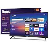Roku Smart TV 2025 – 32-Inch Select Series, 1080p Full HD TV – Roku TV with Voice Remote – Flat Screen LED Television with Wi-Fi for Streaming Live Local News, Sports, Family Entertainment