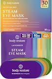 Body Restore Heated Eye Mask Warm Compress for Dry Eyes - Variety 30 Pack