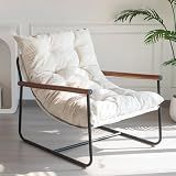 MAXYOYO Modern Accent Chair, Comfy Living Room Chair with Metal Frame