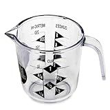 Chef Craft Select Plastic Measuring Cup, 1 Cup Capacity, Clear
