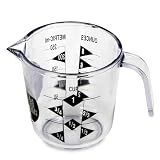 Chef Craft Select Plastic Measuring Cup, 1 Cup Capacity, Clear
