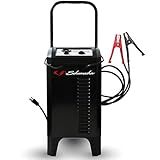 Schumacher Electric Wheeled Manual 10A Car Battery Charger and 200A Engine Starter, 2-in-1 Solution, 40A Boost, for 6V/12V Power Sport, Automotive, and Marine Batteries, SC1446