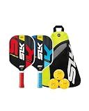 Selkirk Sport SLK Neo Paddle Set of 2 | Graphite Red Blue + Sling Bag