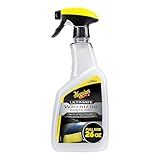 Meguiar's Ultimate Waterless Wash & Wax, Scratch-Free Waterless Car Cleaning Spray That Makes Detailing Quick and Easy, 2-in-1 Cleaner and Protection to Help Your Ride Shine, 26 Oz