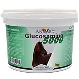 ANIMED Glucosamine 5000 - Natural Joint Health Supplement with Omega 3, Antioxidant Protection, and Digestive Support for Horses, 5 lbs…