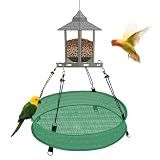 20 Inch Large Bird Seed Catcher Tray for Hanging Bird Feeder Platform