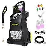 Sun Joe Electric Pressure Power Washer, Heavy-Duty 2500 Max PSI (2030 PSI PWMA Rated), Cleaning Machine for Patios, Decks, & Sidewalks, Safety First GFCI Power Cord, w/Dual Soap Tanks, SPX3000