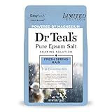 Dr Teal's Epsom Salt Magnesium Soak, Limited Edition Fresh Spring Rain, 3lbs