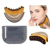 1/2 PCS Lymphatic Contour Face Brush for Sculpting – Anti-Puffiness, Detox & Lift, Improves Skin Glow & Absorption (1 Pcs Contour Face Brush)