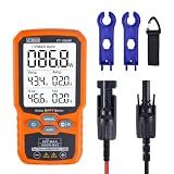 ZIBOO FT-1000W Solar Panel Tester MPPT Meter - 1000W Max Power, 80V/35A PV Module Tester for Voc/Isc, Open Circuit Voltage & Short Circuit Current, with Backlight & Data Hold