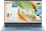 SGIN Laptop 15.6 Inch Laptops Computer, Celeron N4000 Processor, Windows 11, 4GB RAM 128GB SSD, BT5.0, HDMI, Webcam, 7000mah Battery, 180° Viewing, 2.4/5G WiFi, USB 3.2, Type-C(Gray)